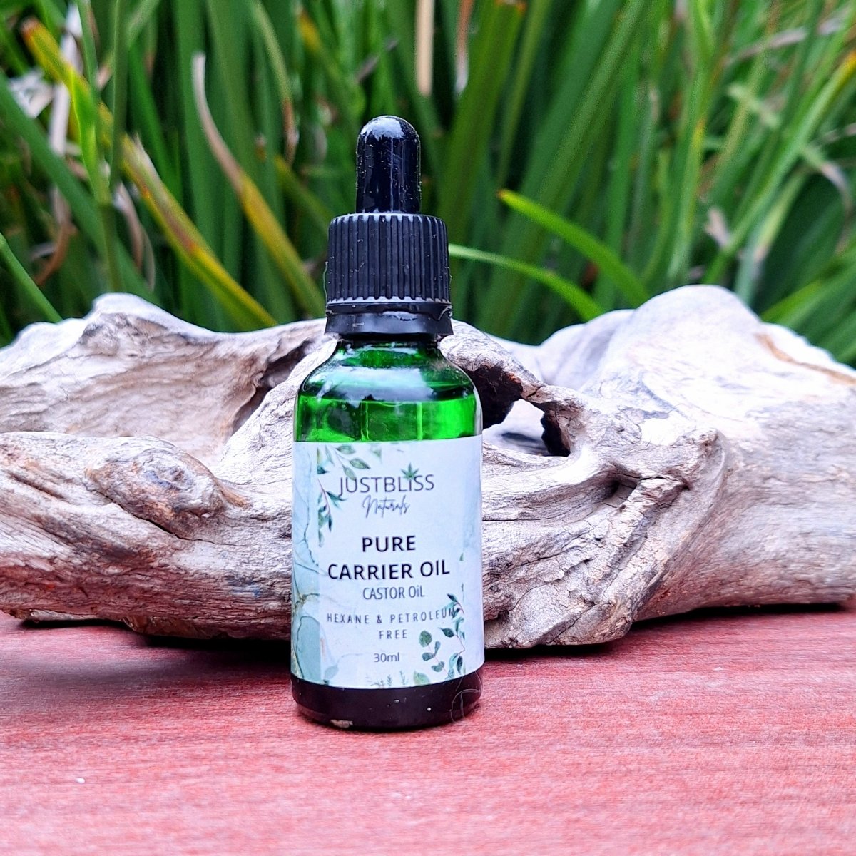 CARRIER OIL: Castor Oil (30ml) - JUSTBLiSS Naturals