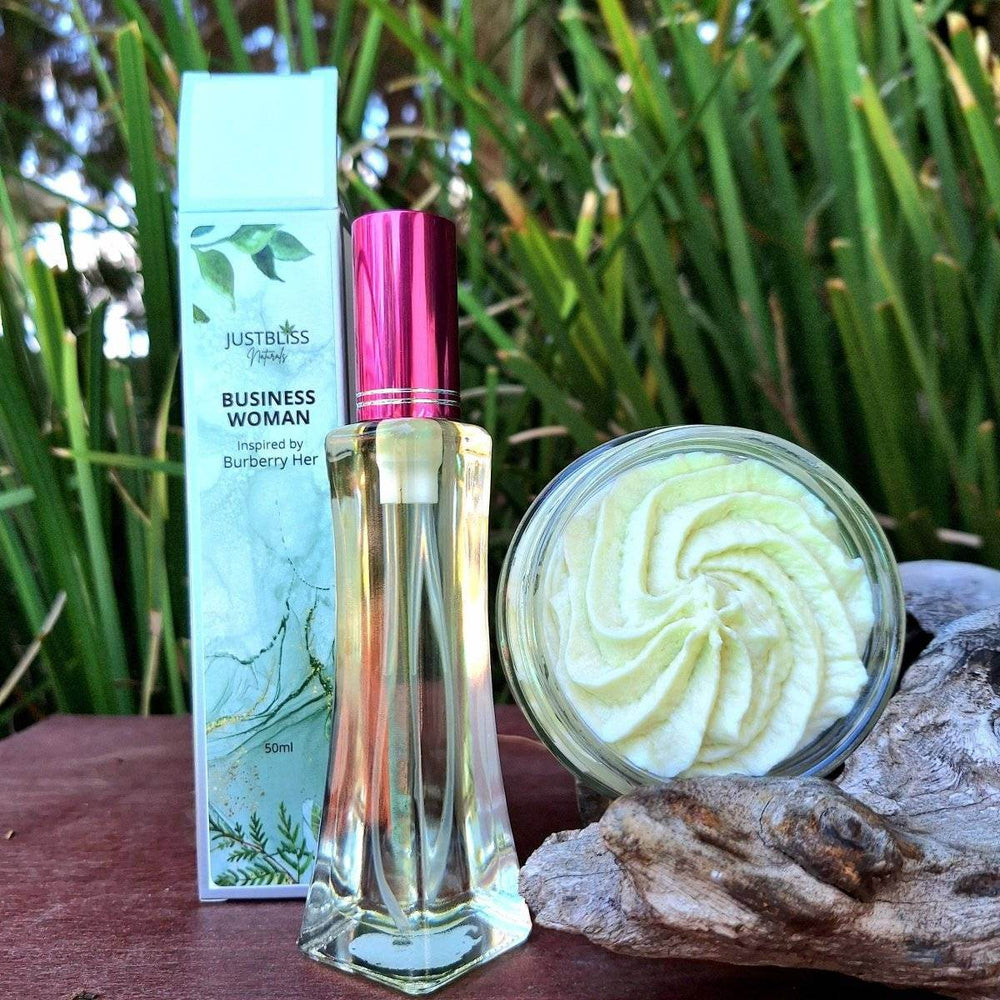 BUNDLES: Business Woman Perfume & Whipped Body Butter - JUSTBLiSS Naturals