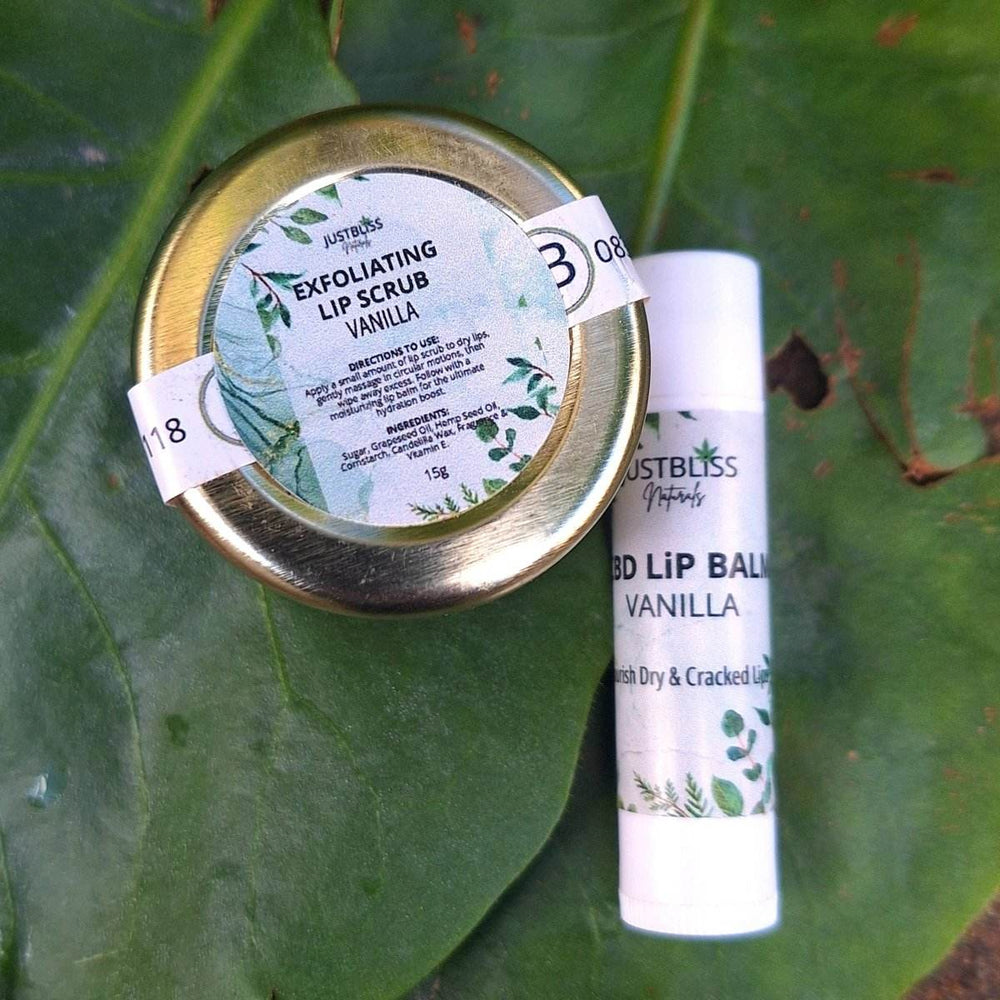BUNDLES: Lip Care (Lip Balm & Lip Scrub) - JUSTBLiSS Naturals