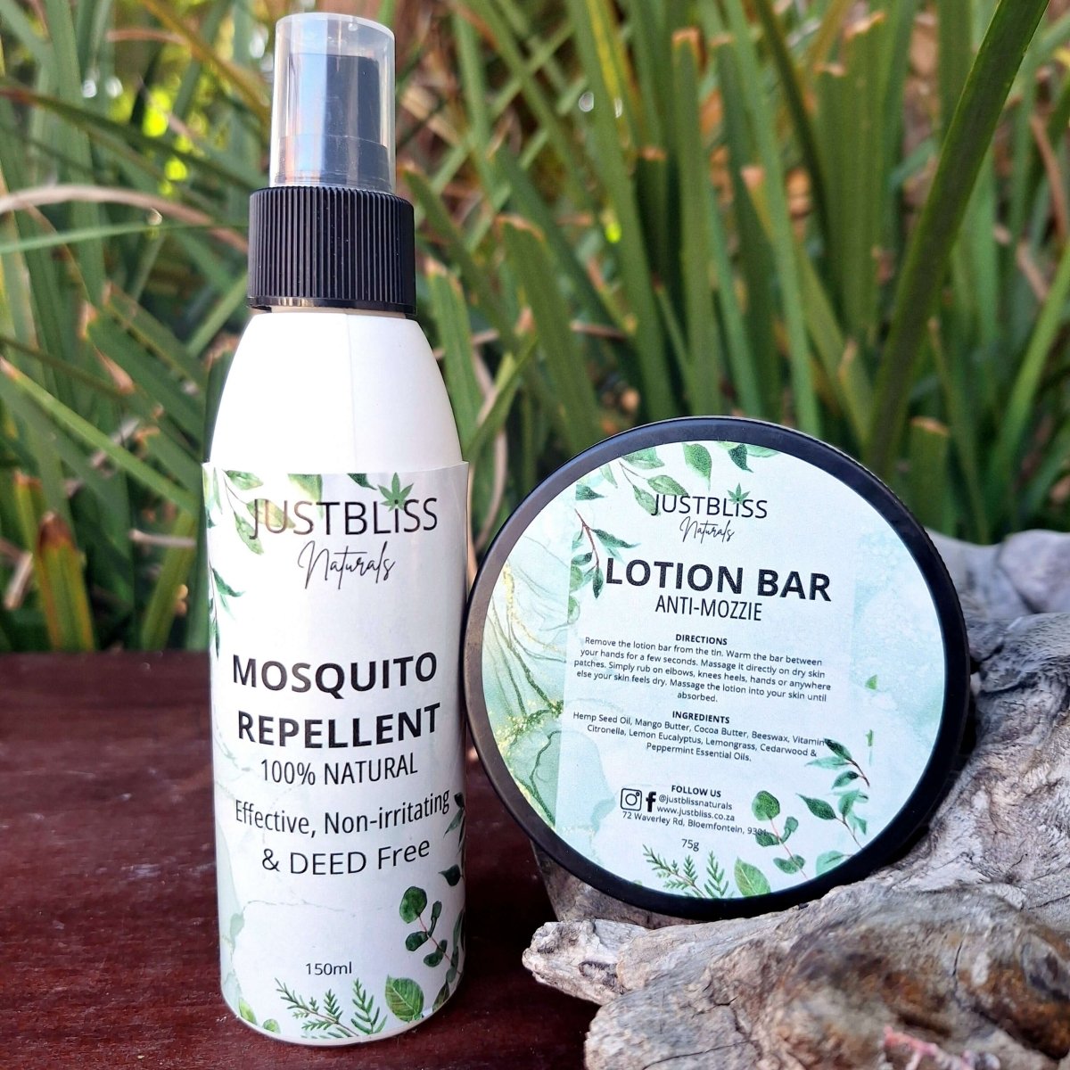 COMBO: Mosquito Repellent - JUSTBLiSS Naturals