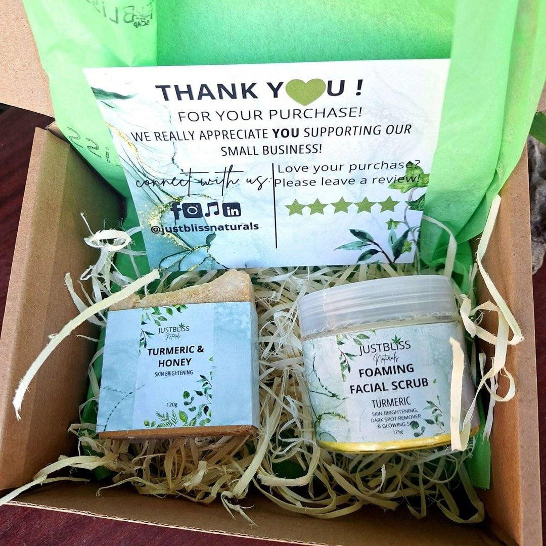 COMBO: Turmeric Facial Care Combo 1 - JUSTBLiSS Naturals