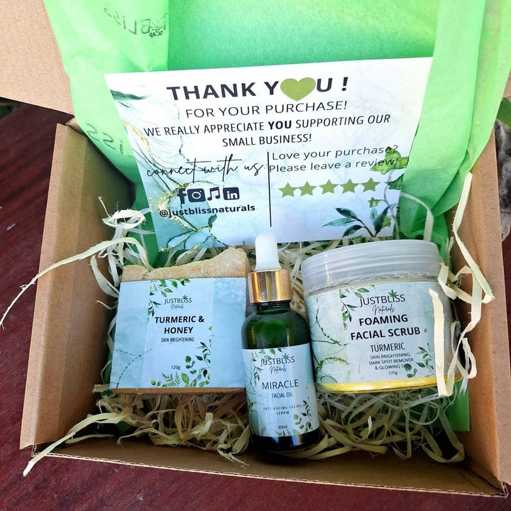 COMBO: Turmeric Facial Care Combo 2 - JUSTBLiSS Naturals