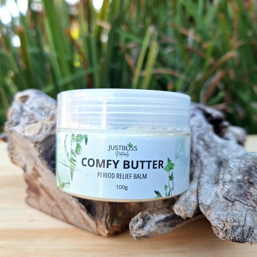 Comfy Butter - Period Relief Balm - JUSTBLiSS Naturals