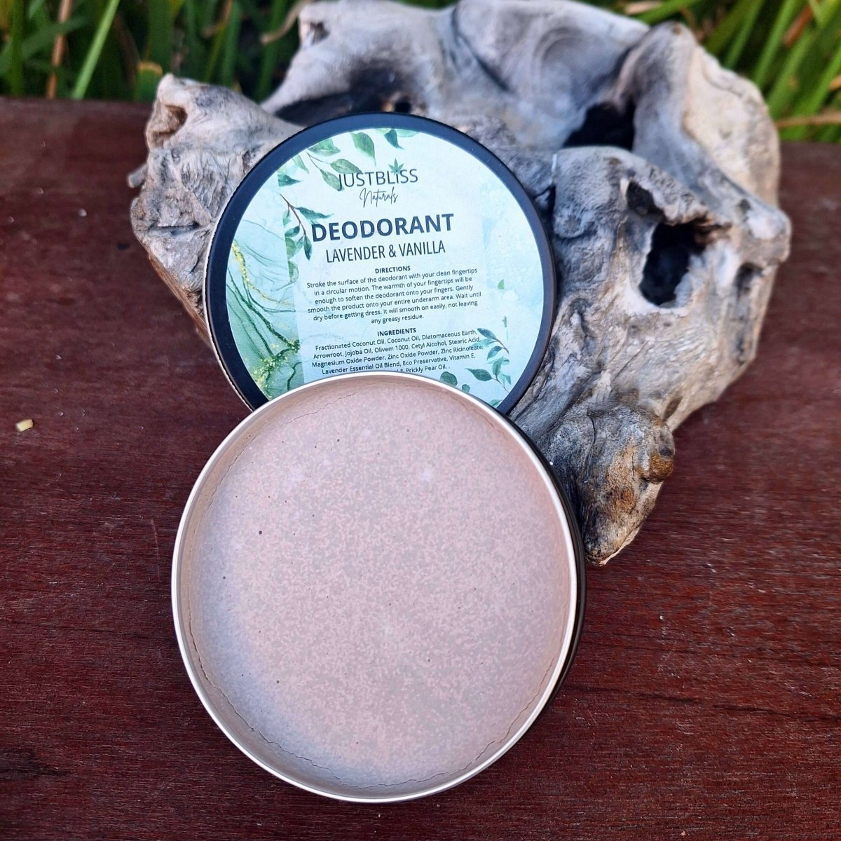 DEODORANT: Lavender & Vanilla - JUSTBLiSS Naturals