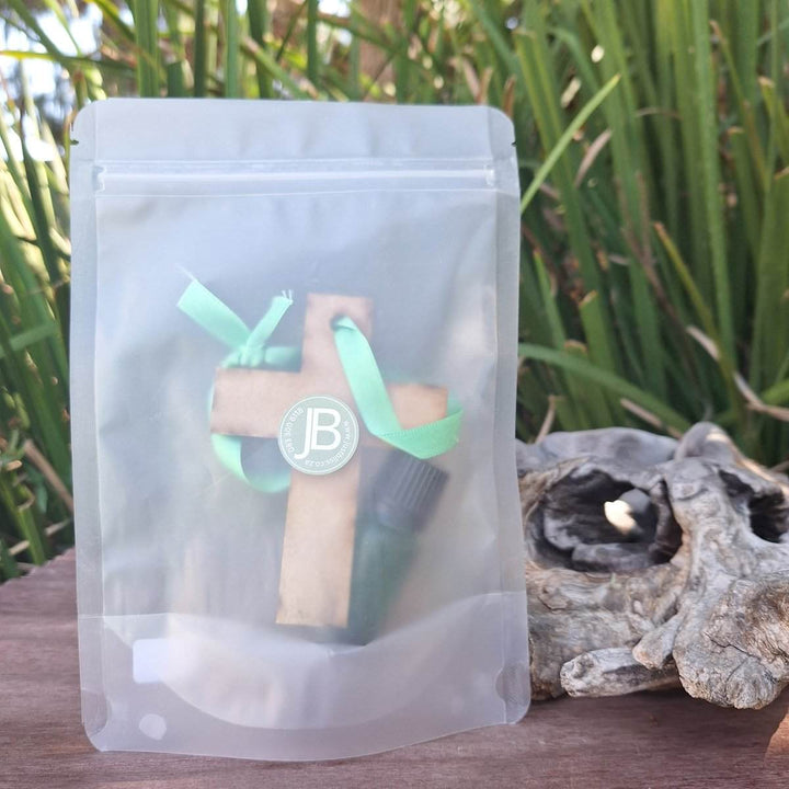 DIFFUSER: Wooden Hanging Diffuser - Mystery Scent - JUSTBLiSS Naturals