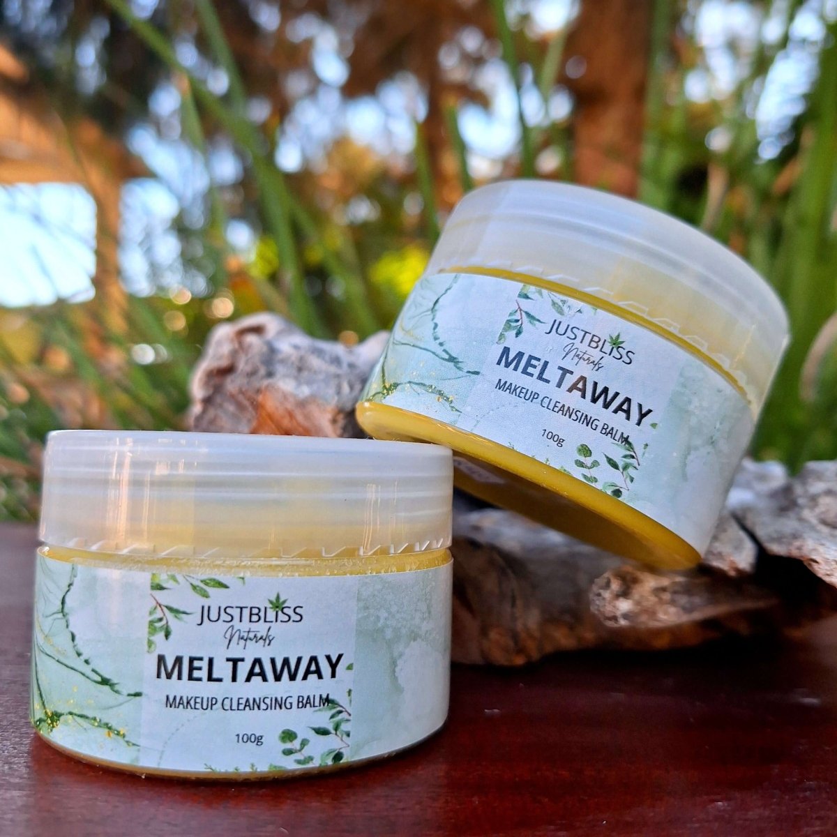 FACIAL CLEANSER: Meltaway Makeup Cleansing Balm - For Winter months or Extreme Dry Skin - JUSTBLiSS Naturals