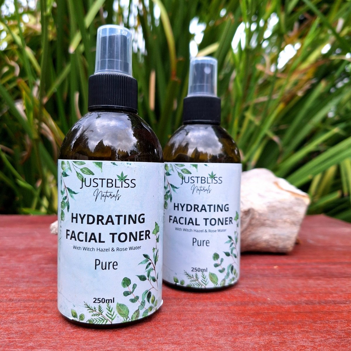 FACIAL TONER: Hydrating & Soothing Toner (with Aloe Vera) - JUSTBLiSS Naturals