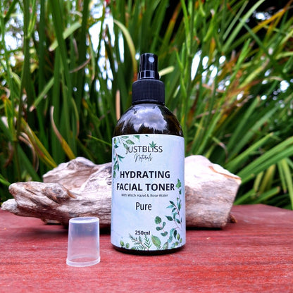 FACIAL TONER: Hydrating & Soothing Toner (with Aloe Vera) - JUSTBLiSS Naturals