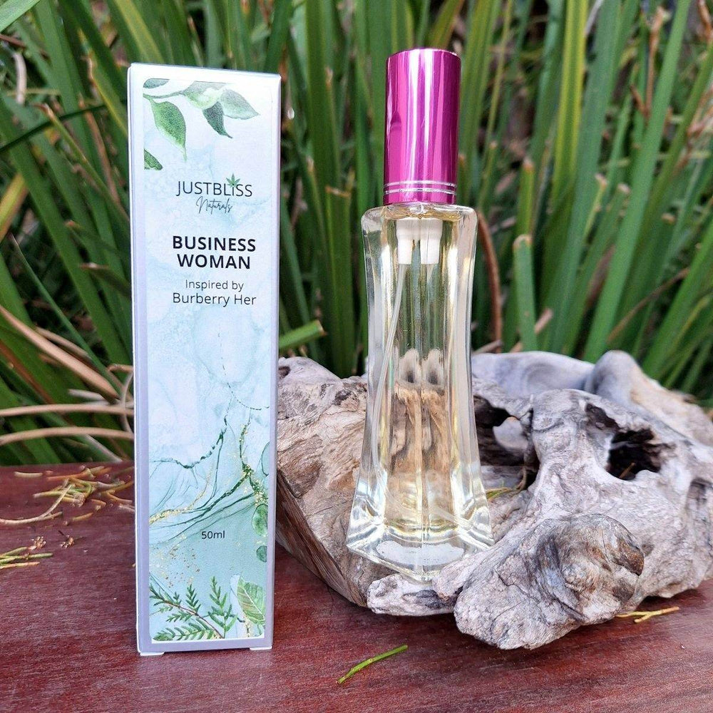 FLORAL PERFUME: Oil Based (50ml) - Various Scents - JUSTBLiSS Naturals