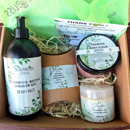 GIFT BOX: Berry Nice (Box 2) - JUSTBLiSS Naturals