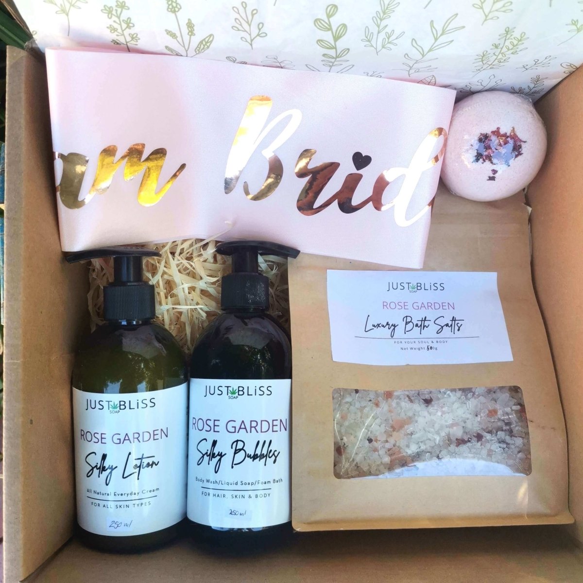 GIFT BOX: Bride To Be (Box 5) - JUSTBLiSS Naturals