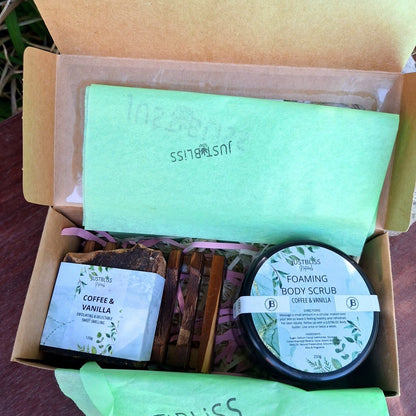 GIFT BOX: Coffee & Vanilla - JUSTBLiSS Naturals