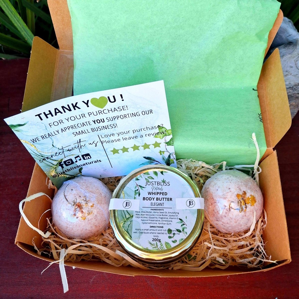 GIFT BOX: Elegant - JUSTBLiSS Naturals