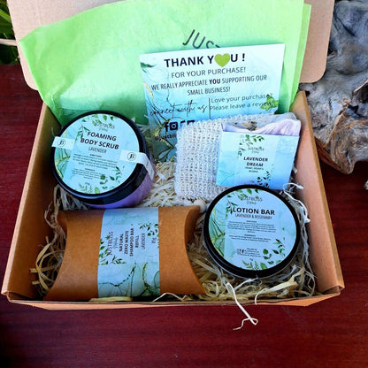 GIFT BOX: Lavender (Box 1) - JUSTBLiSS Naturals