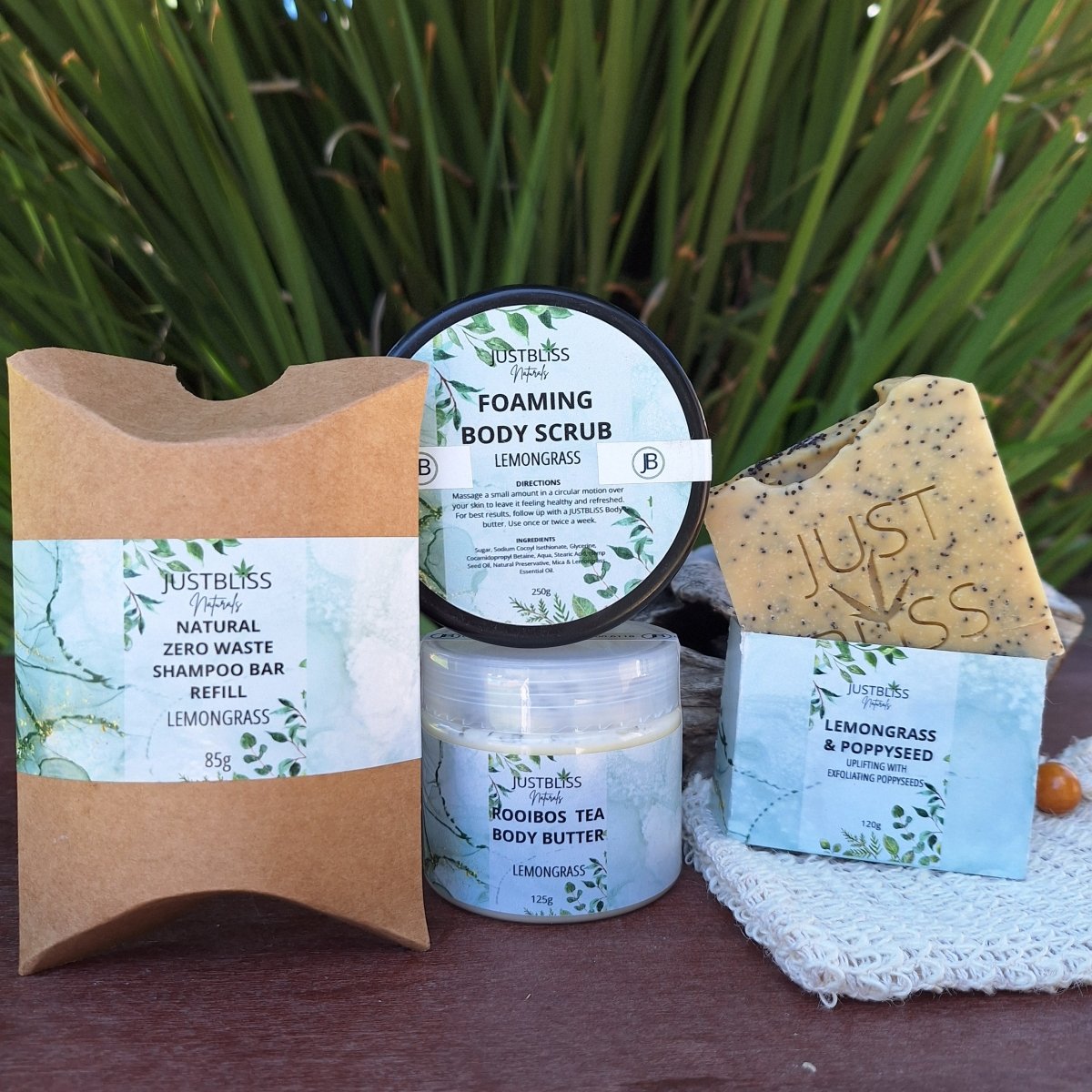 GIFT BOX: Lemongrass (Box 2) - JUSTBLiSS Naturals