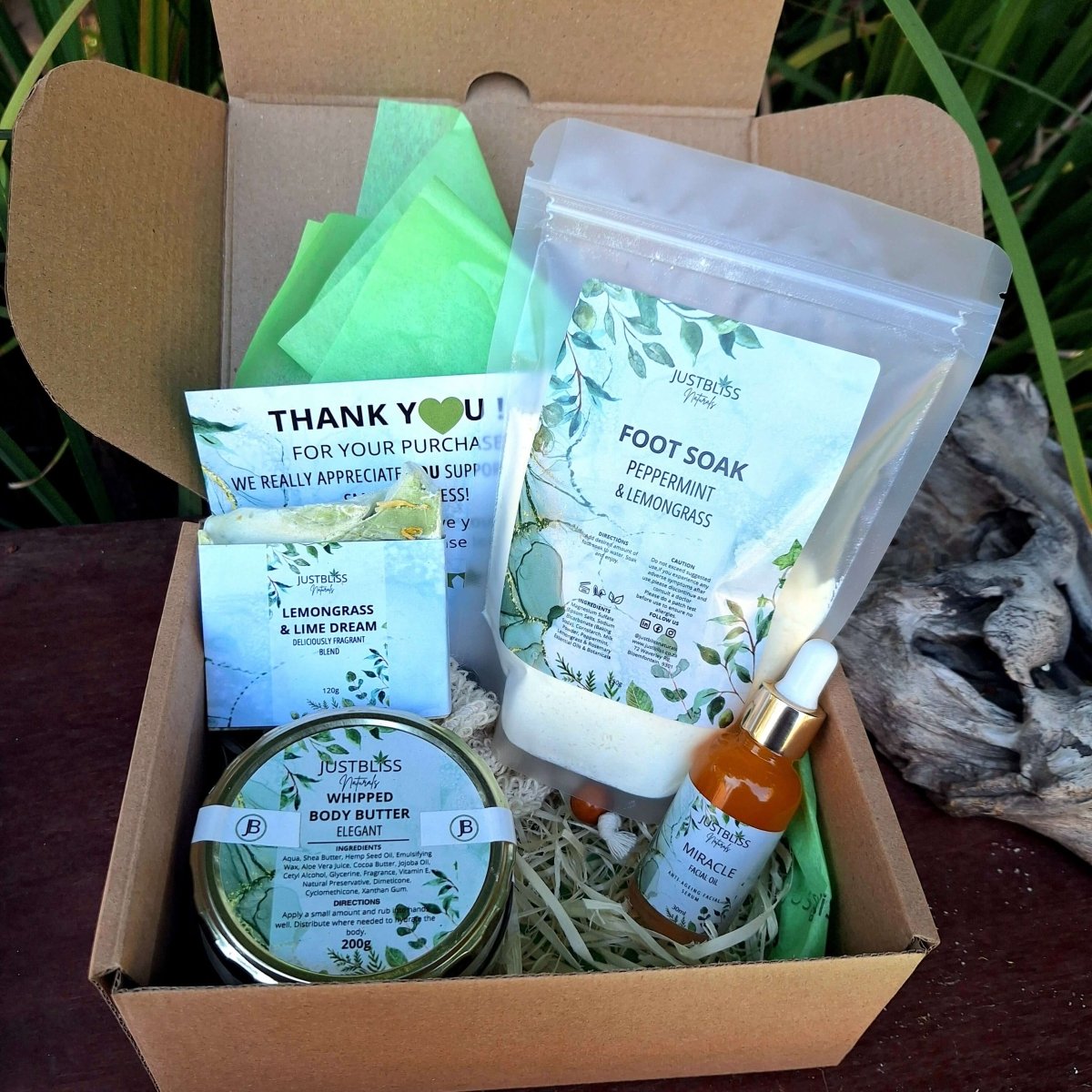 GIFT BOX: Mom To Be (Box 1) - JUSTBLiSS Naturals