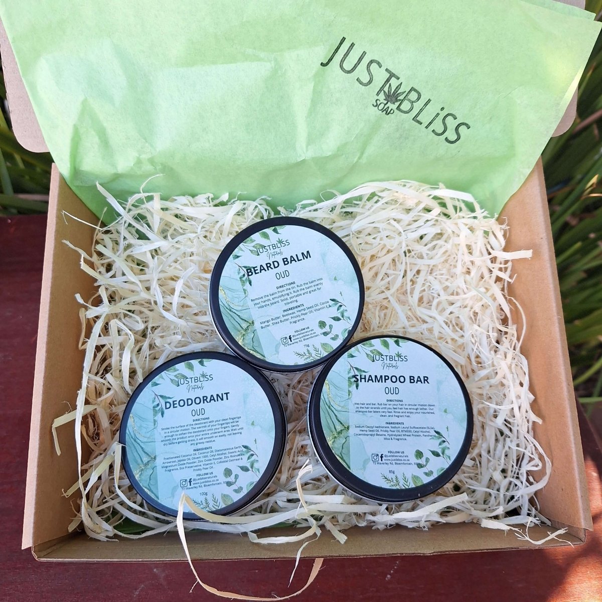 GIFT BOX: Oud (Box 2) - JUSTBLiSS Naturals