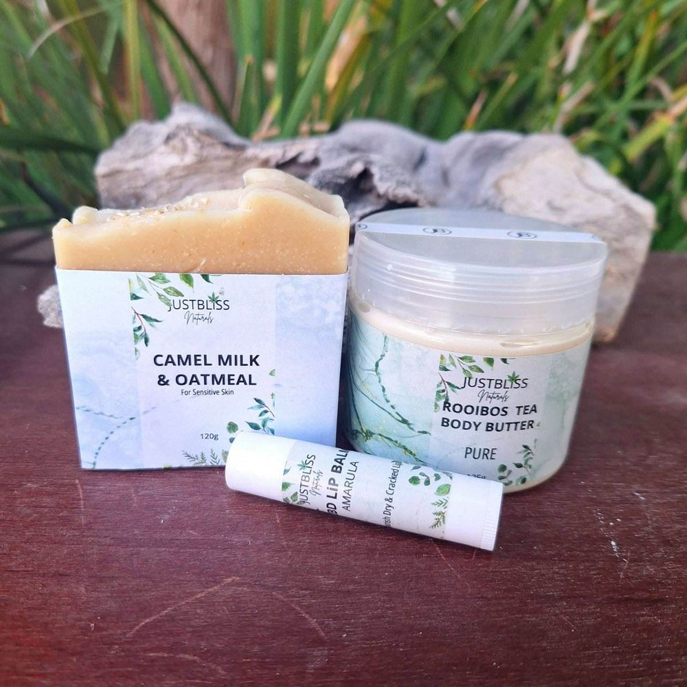 BUNDLES: Pure Unscented Bath, Body & Lip BUNDLE - JUSTBLiSS Naturals