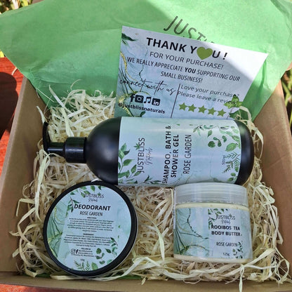 GIFT BOX: Rose Garden (Box 3) - JUSTBLiSS Naturals