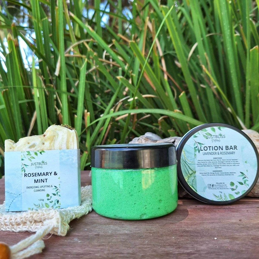 BUNDLES: Rosemary & Mint Box 2 - JUSTBLiSS Naturals