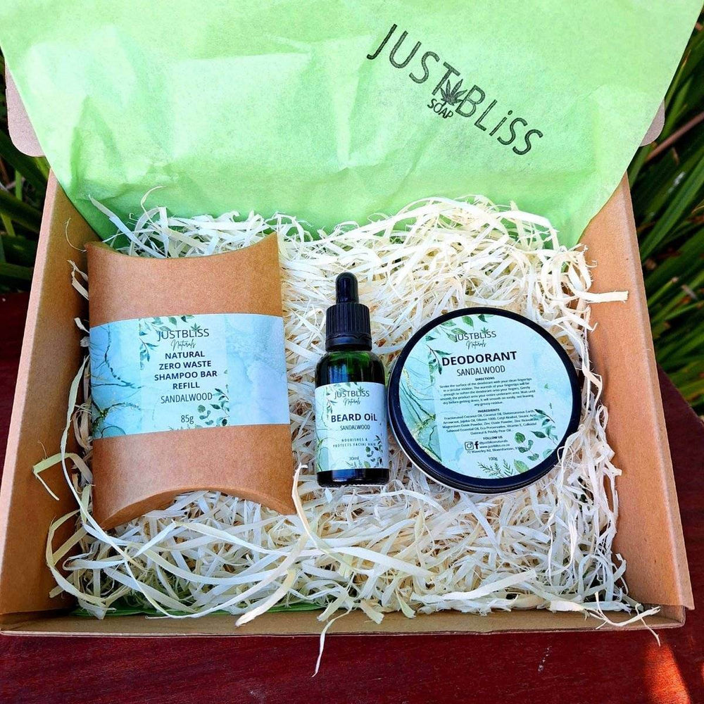 BUNDLES: Sandalwood (BUNDLE 2 for Him) - JUSTBLiSS Naturals