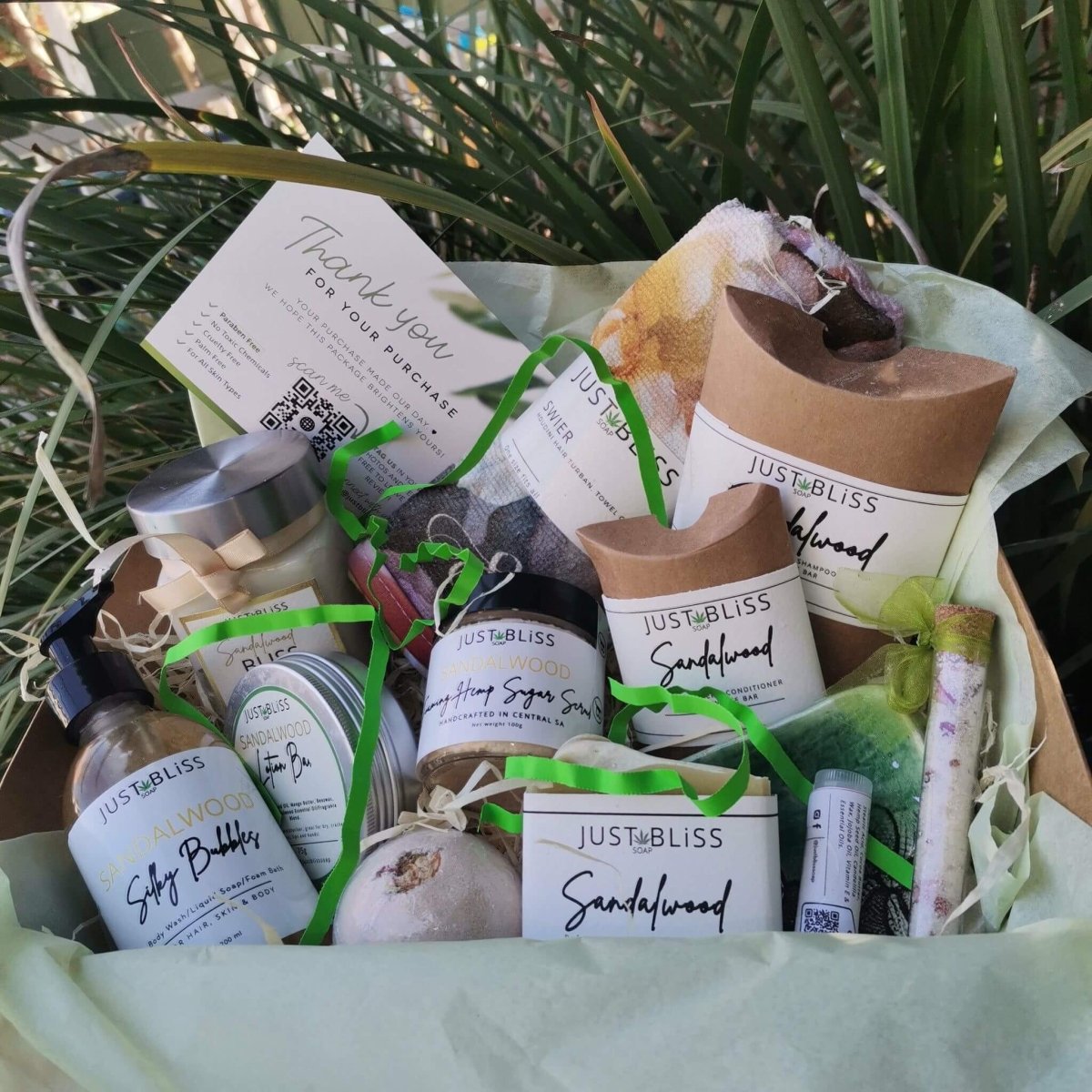 GIFT BOX: Sandalwood (For Her) - JUSTBLiSS Naturals