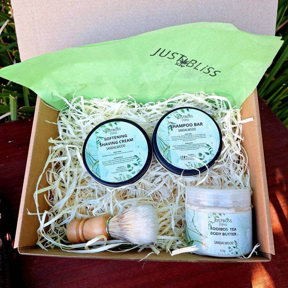 BUNDLES: Sandalwood. For Him. (BUNDLE 7) - JUSTBLiSS Naturals