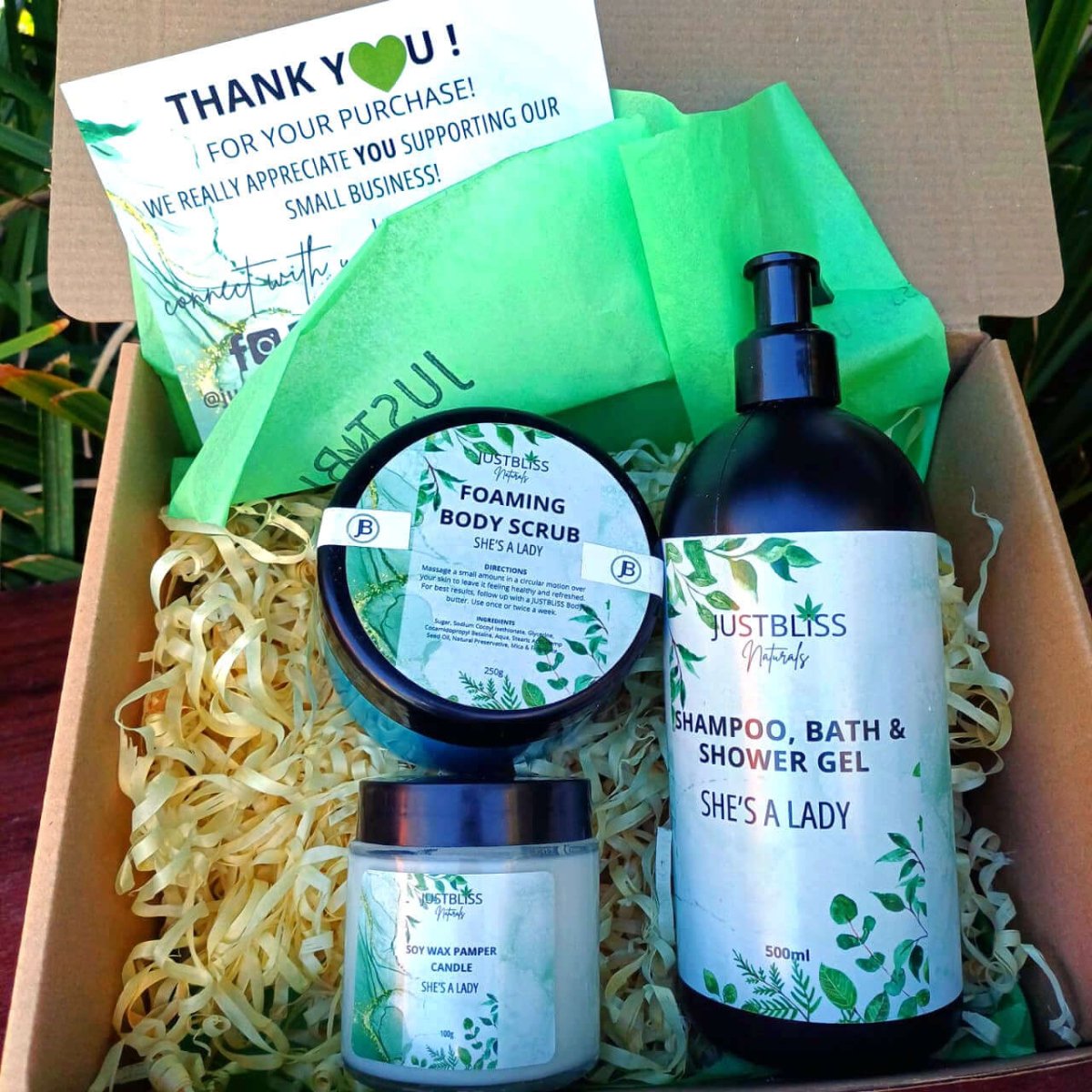 GIFT BOX: She's a Lady (Box 1) - JUSTBLiSS Naturals