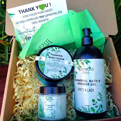 GIFT BOX: She's a Lady (Box 1) - JUSTBLiSS Naturals