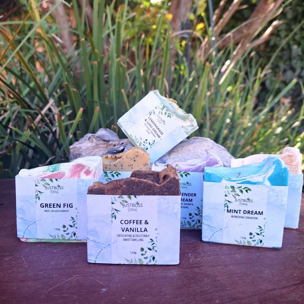 GIFT BOX: Soap Bar Set (3 soaps) - JUSTBLiSS Naturals