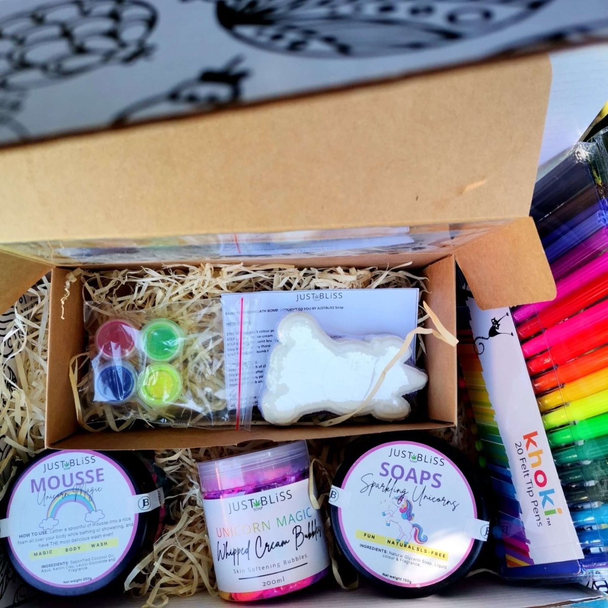 GIFT BOX: The Ultimate Unicorn Box - JUSTBLiSS Naturals