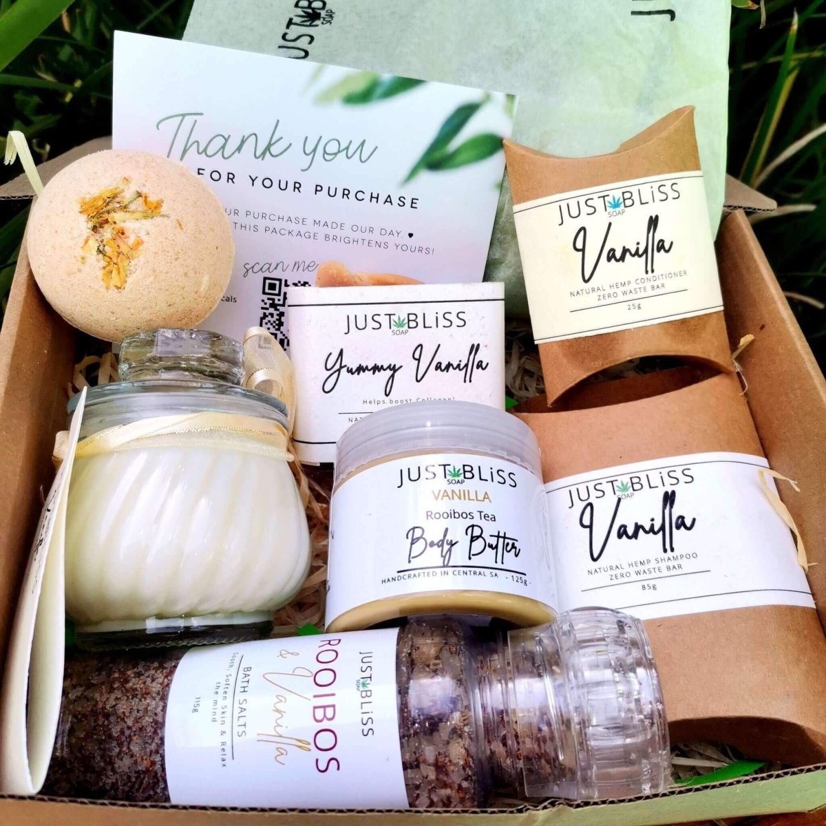 GIFT BOX: Vanilla (Box 1) - JUSTBLiSS Naturals