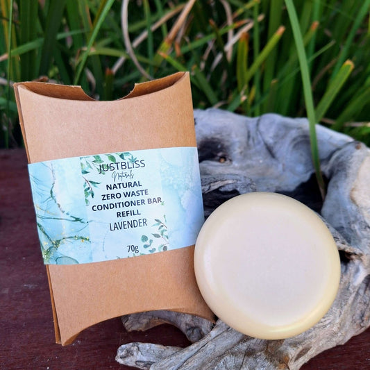 HAIR CONDITIONER BAR: Lavender (Refill) - JUSTBLiSS Naturals