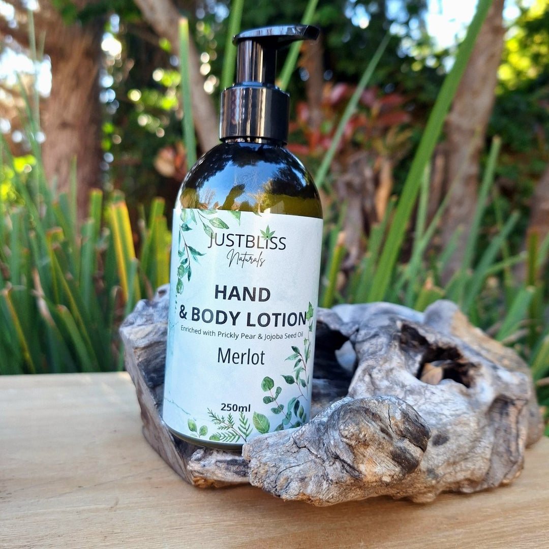 HAND & BODY LOTION: for Silky Smooth Skin (Various Scents) JUSTBLiSS Naturals