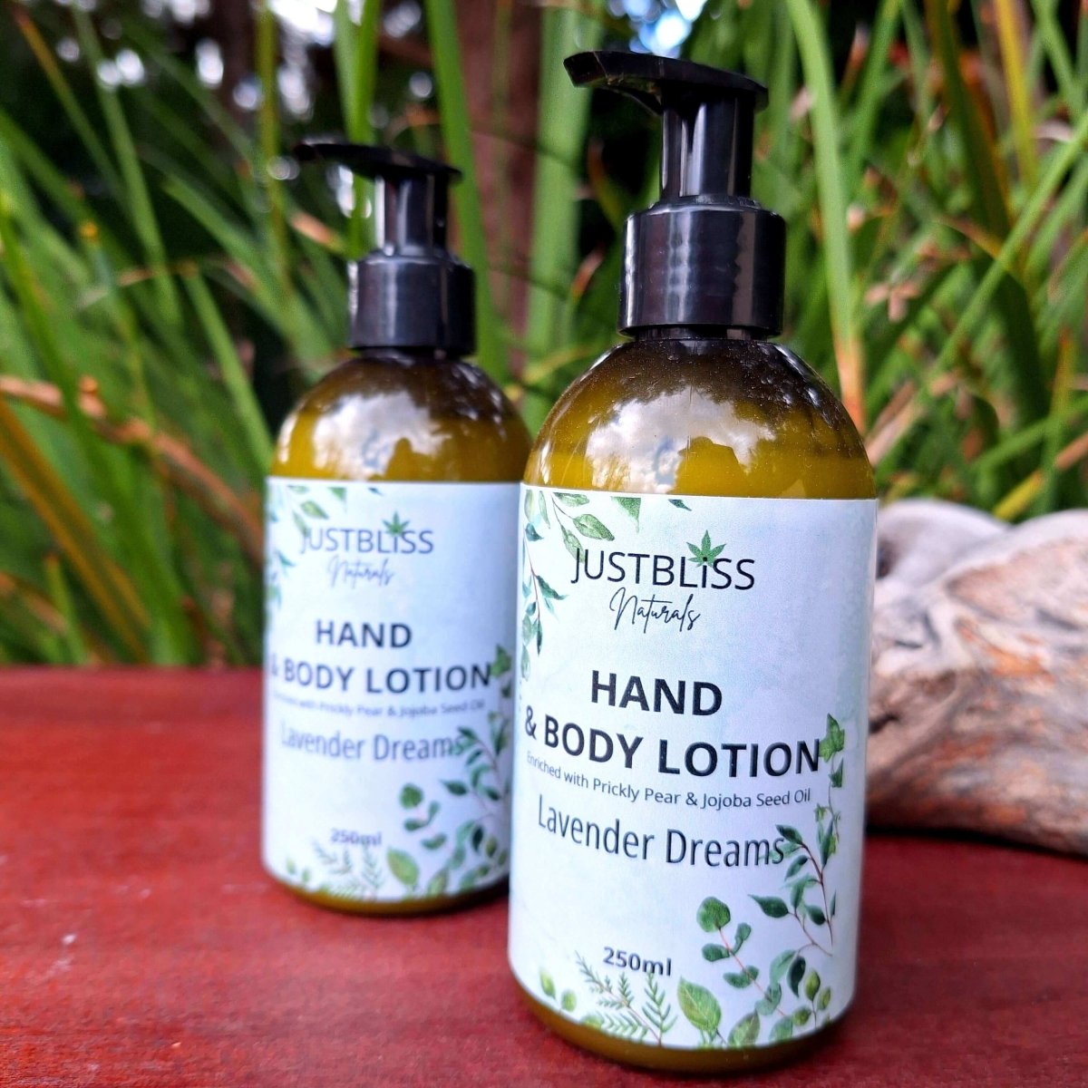 HAND & BODY LOTION: Lavender (250ml) - JUSTBLiSS Naturals