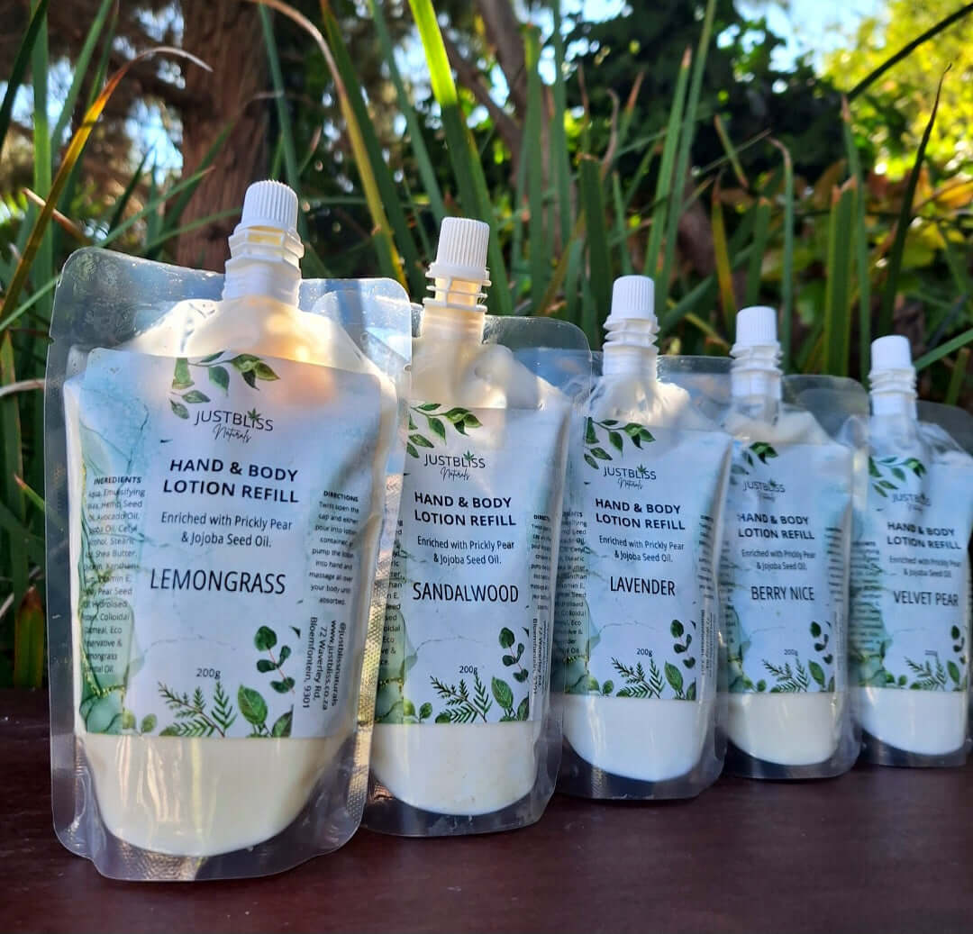 HAND & BODY: Lotion Refill (200g) - JUSTBLiSS Naturals