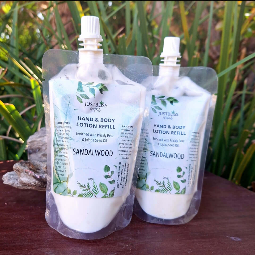 HAND & BODY: Lotion Refill (200g) - JUSTBLiSS Naturals