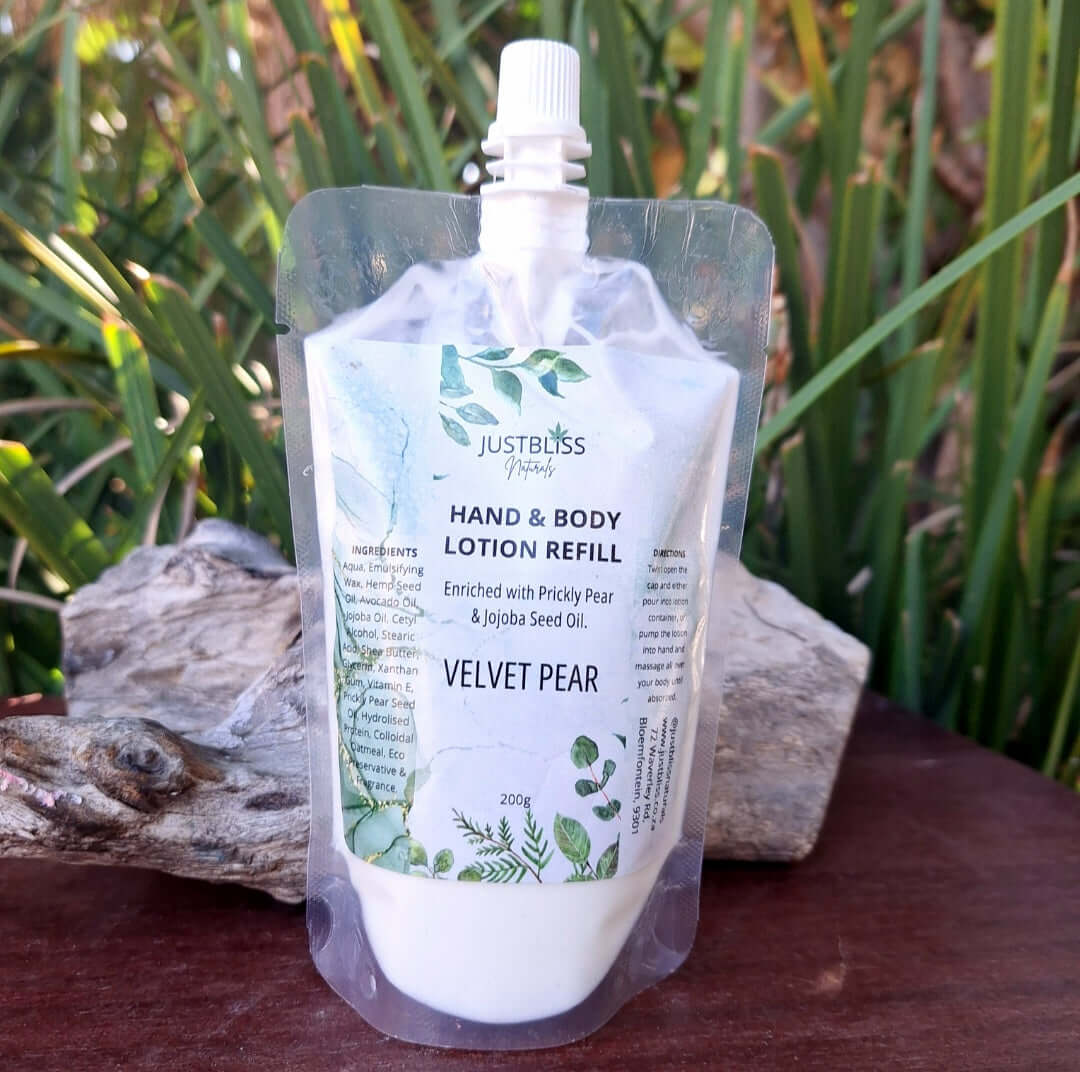 HAND & BODY: Lotion Refill (200g) - JUSTBLiSS Naturals