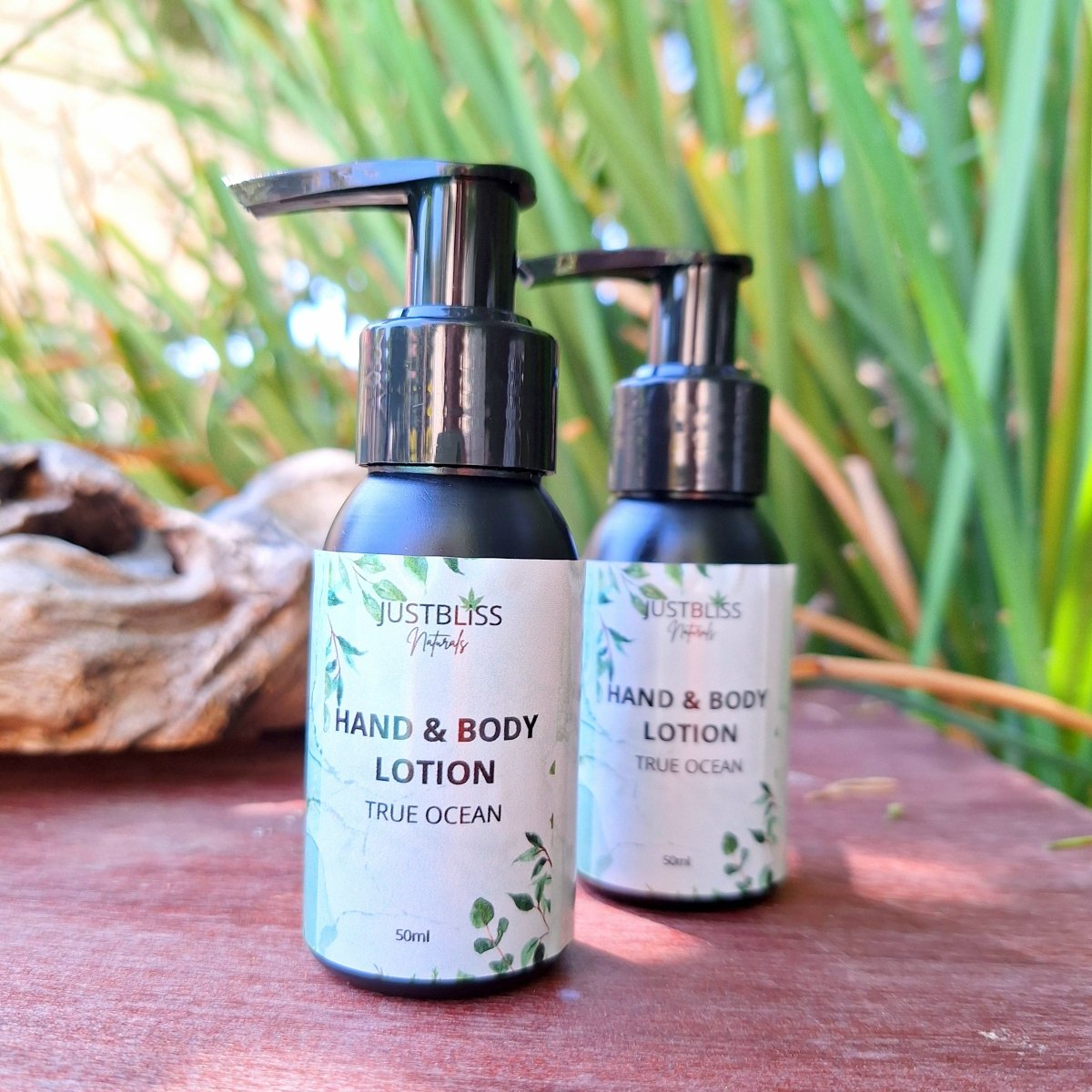 HAND & BODY LOTION: Travel Size (50ml) - JUSTBLiSS Naturals