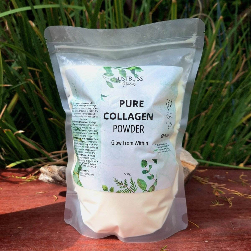 100% Pure Collagen Powder 500g - JUSTBLiSS Naturals