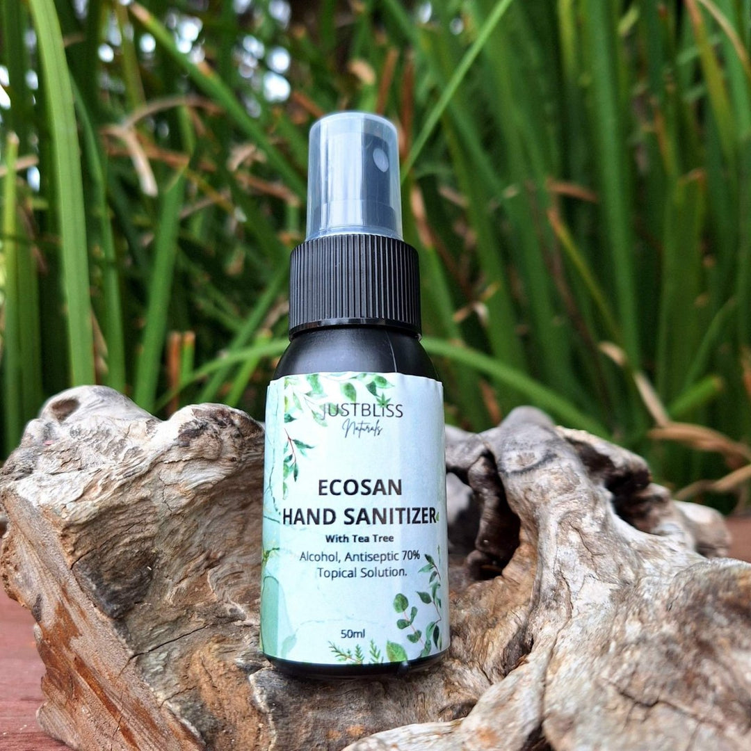 HEALTH: EcoSan 70% Alcohol Hand Sanitizer - JUSTBLiSS Naturals