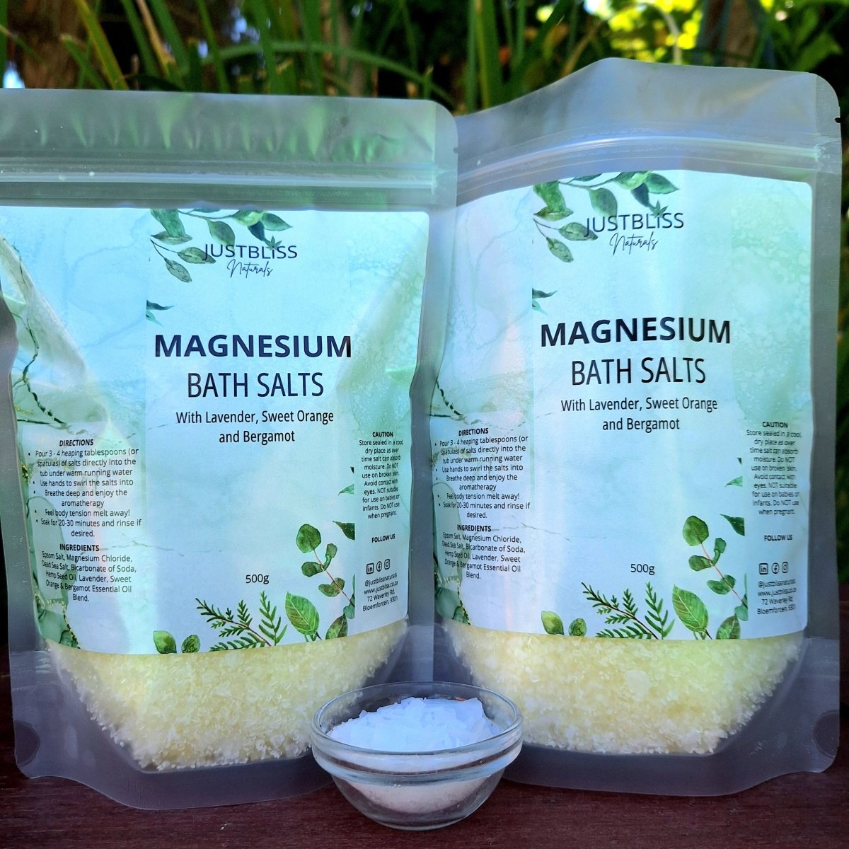 HEALTH: Magnesium Bath Salt - JUSTBLiSS Naturals