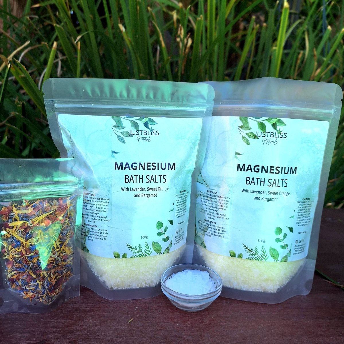 HEALTH: Magnesium Bath Salt - JUSTBLiSS Naturals