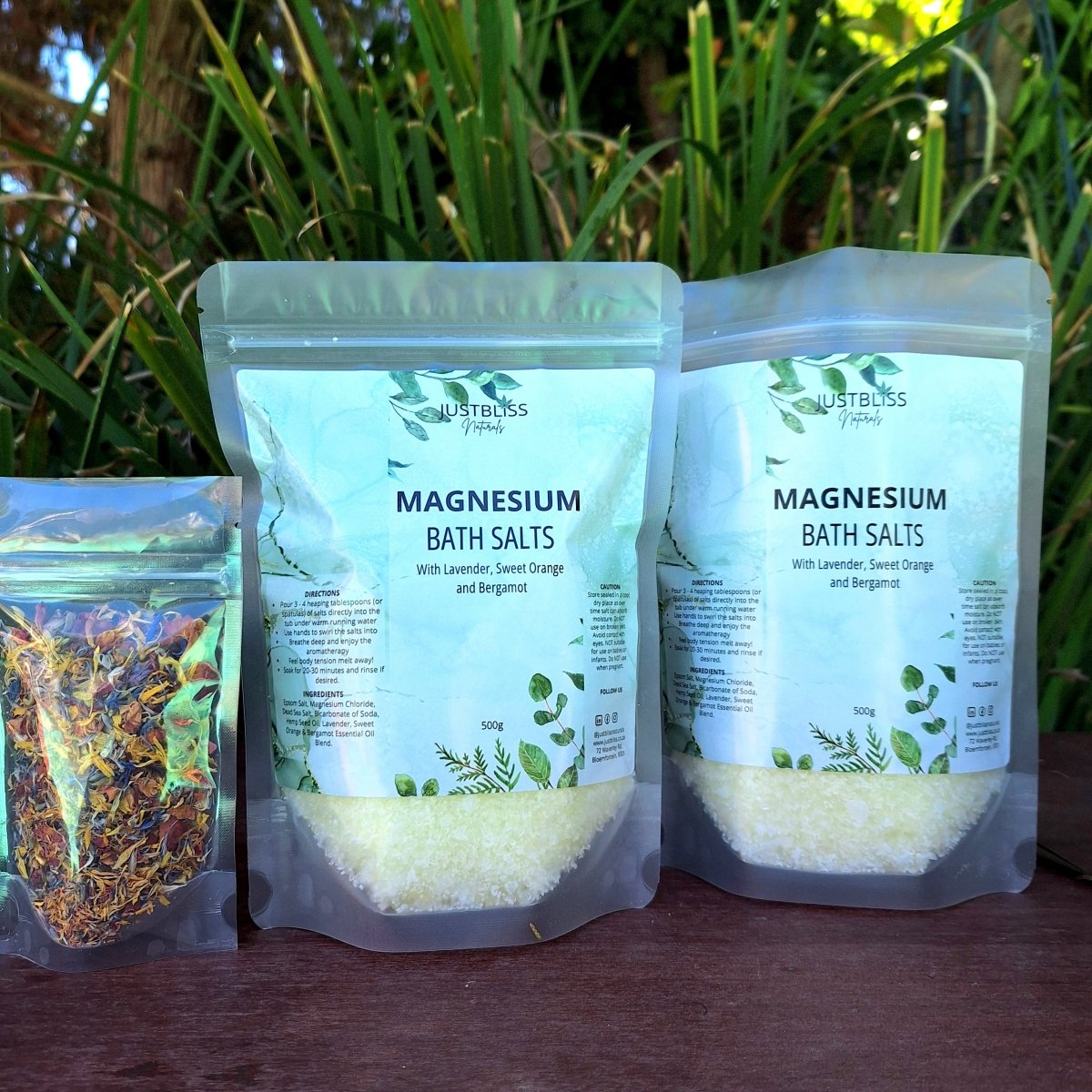 HEALTH: Magnesium Bath Salt - JUSTBLiSS Naturals