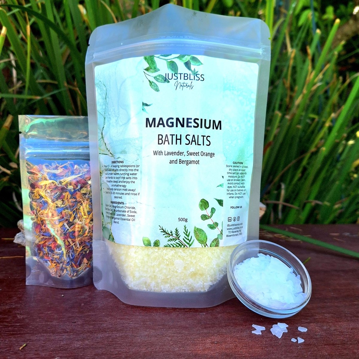 HEALTH: Magnesium Bath Salt - JUSTBLiSS Naturals