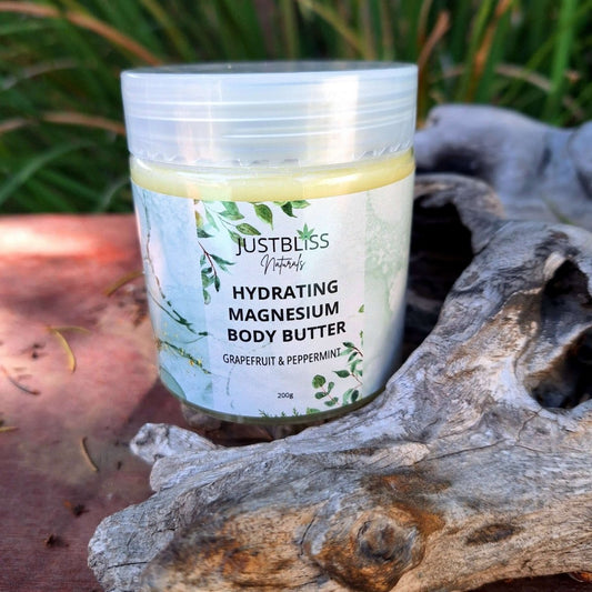 HEALTH: Magnesium Whipped Body Butter - Extremely Hydrating - JUSTBLiSS Naturals