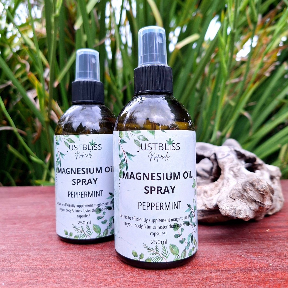 HEALTH: Peppermint Magnesium Oil Spray - JUSTBLiSS Naturals