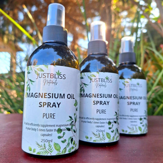 HEALTH: Pure Magnesium Oil Spray - JUSTBLiSS Naturals