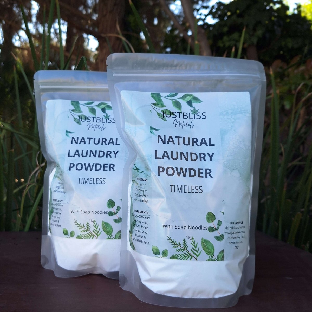 HOME: Powdered Laundry Soap - Timeless - JUSTBLiSS Naturals