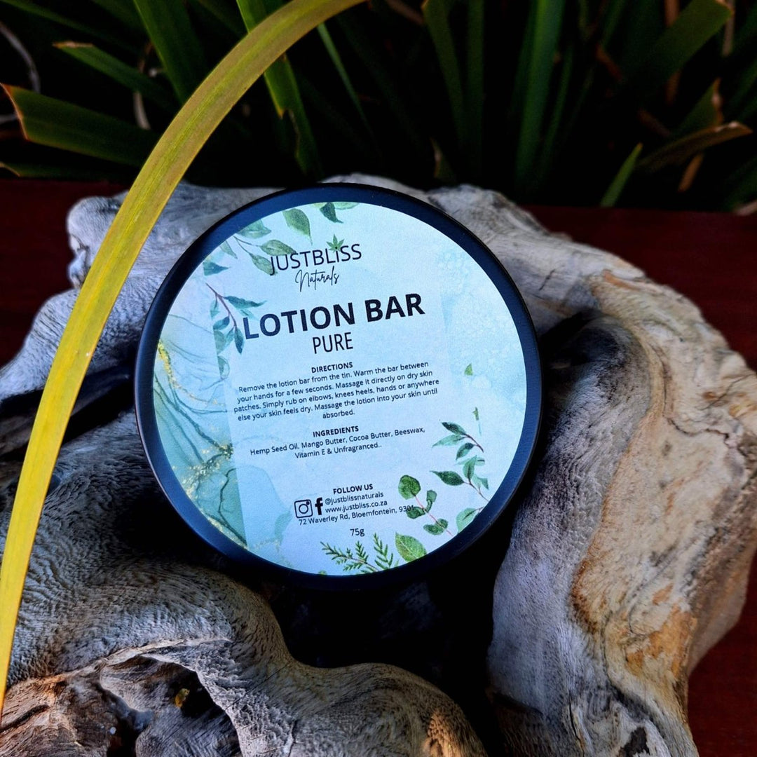 LOTION BAR: Moisturizing and Skin - Nourishing - JUSTBLiSS Naturals